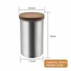 Stainless Steel Coffee Canisters 400ml/450ml/600ml Sealed Jar  Food Storage Container