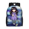 S-Santoro G-Gorjuss Rucksack für Männer Frauen Cooler Studenten Business Tagesrucksack Niedliche Puppen Spielzeug Laptop Computer Umhängetasche Geschenk