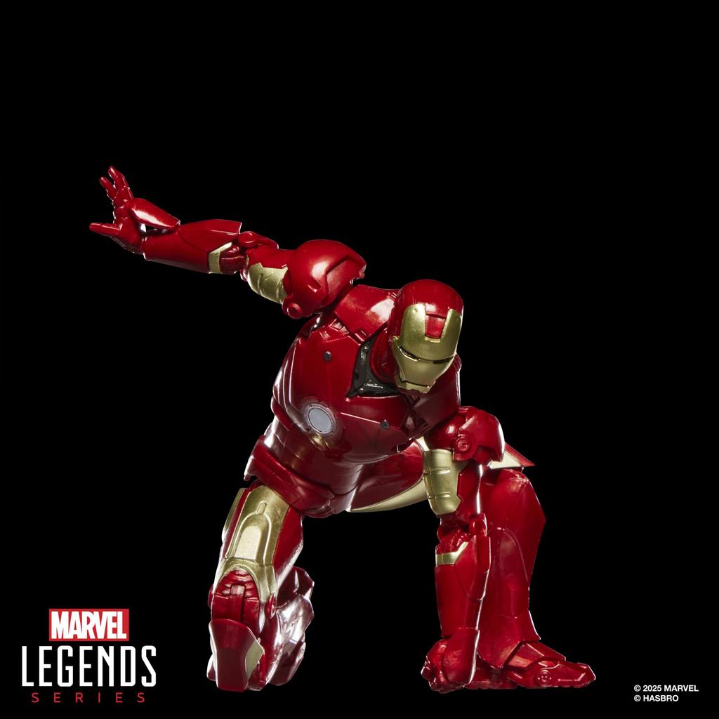 Hasbro Marvel Legends Series Iron Man Mark III Movie Iron Man Collectible Action Figure G2055 Authentic 6-Inch