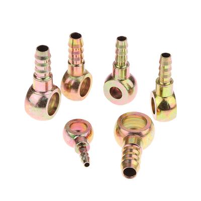 10Pcs Diesel Pipe Joint Hollow Screw Oil Ball Head Hydraulic Ball Head Oil Pipe Hose