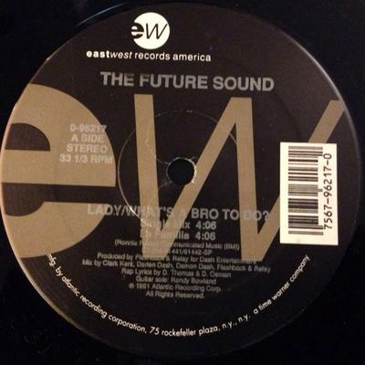 12inch Record FUTURE SOUND - Lady / What's A Bro To Do? 096217 Eastwest Record 1991 US Rap & Hip-Hop/R&B Used