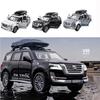 Масштаб 1/32 Nissan Patrol SUV, имитация модели автомобиля из сплава, детская металлическая игрушка со звуком и светом, литая под давлением, подарок для мальчиков, подарок