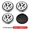 For VOLKSWAGEN VW GTI B6 2025 Hot For Volkswagen 4Pcs 56/65/66mm Car Wheel Center Hub Caps Cover Replacement Accessories For Vol