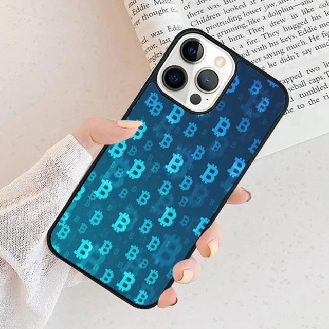 BTC Bitcoin Phone Case For iPhone 17 Air 15 16 Cover 11 13 14 Pro Max 12 Plus Max Fundas
