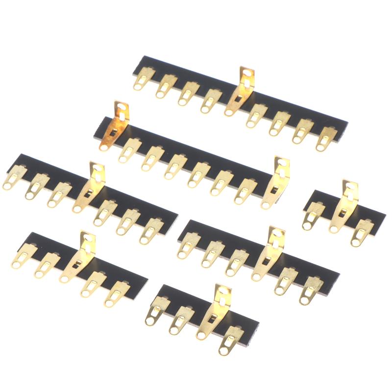 1 Pcs Ampmart 3-10Pins Tag Strip Gold Pins Plated Audio Strip Tag Board ,For Guitar Amplifiers Hifi Diy