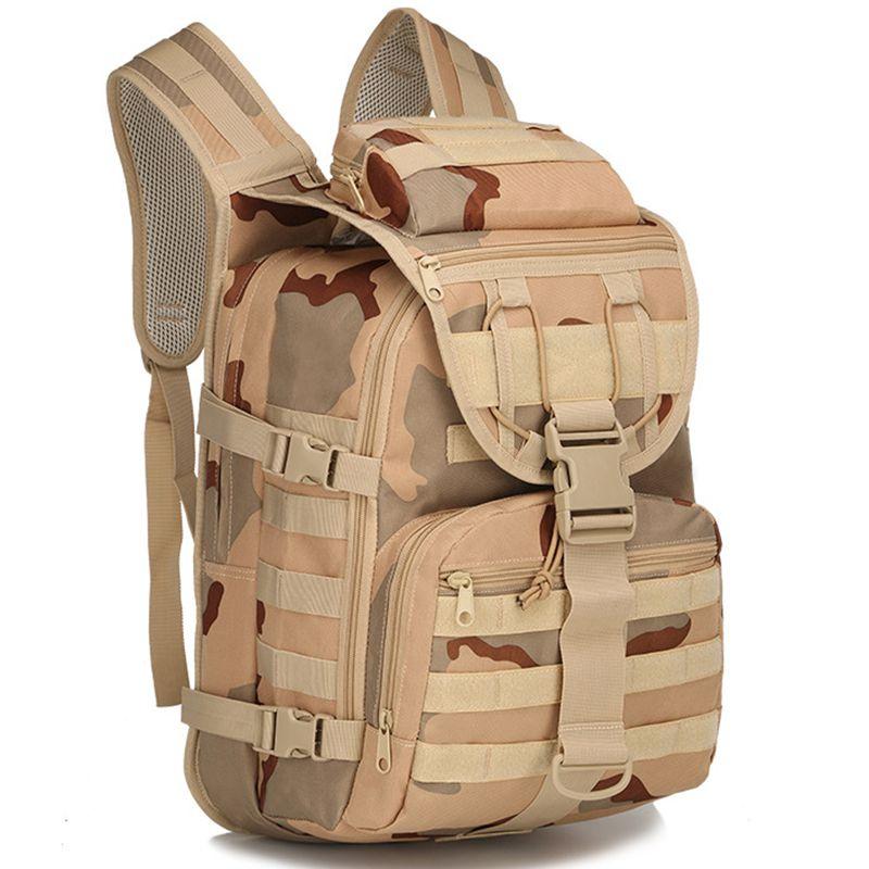 Durable 40l Outdoor Military Tactical Backpack With Adjustable Straps And Waist Protector