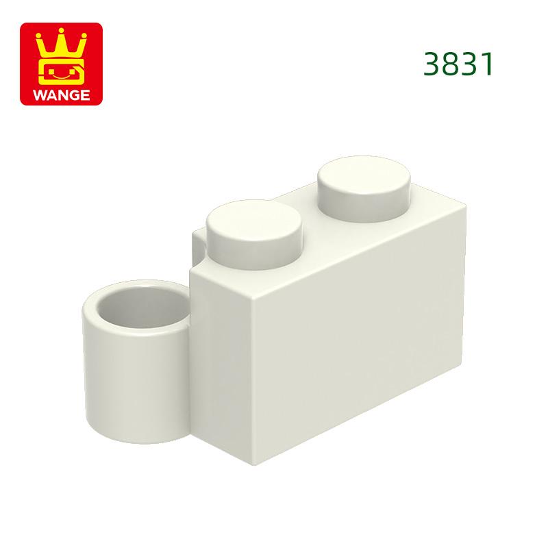 Non-Toxic 122Pcs/Lot 3831 Hinge 1X2 Lower Part Building Blocks Moc Technical Accessories Compatible With Brick Children Toys Gift Box
