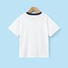 Montagut Girls' Color-block Ocean Element Short Sleeve T-shirt