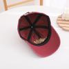 4-7Y Cartoon Car Children Baseball Hat Retro Washed Cotton Kids Sunshade Peaked Cap Solid Color Boys Girls Visors Caps