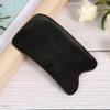 Black Ox Horn Scraping Board Body Acupuncture Therapy Muscle Pain Relief Gua Sha Tool