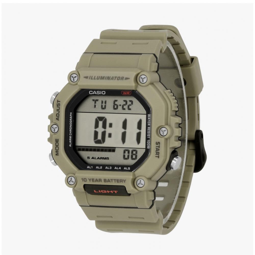 CaSio Men S Digital SportS Military Urethane Watch Ae 1600h 5avdf
