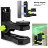 L-Shape Magnetic Bracket Base for Laser Level, 1/4''-20 Threaded Laser Level Tripod Stand 360° Horizaontal Ratation Height Adjus