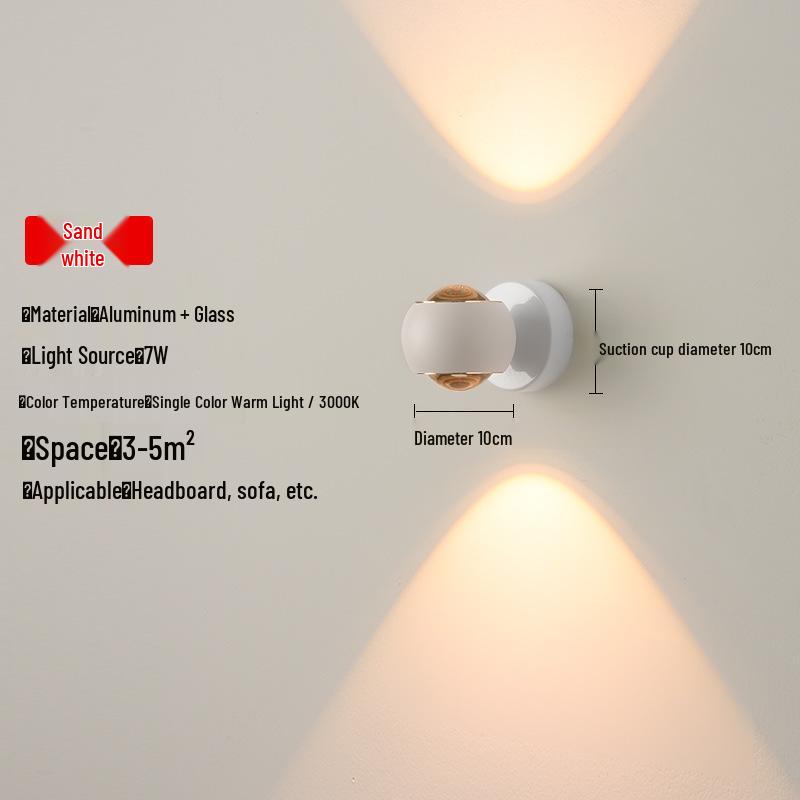 Rotatable Modern Minimalist Wall Lamp for Bedside, Entrance, Hallway, or Staircase