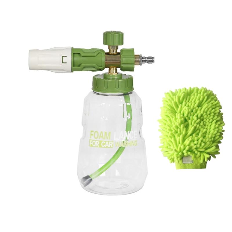 Professional Foam Tool with 1/4 Inch Quick Release Adapter Towel High Pressure Washer Foam Device for Auto Detailing