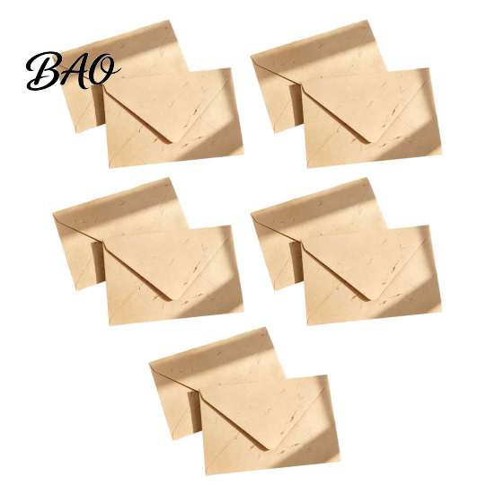 Decorative Stationery for Love Letters 10PCS Petal Art Envelopes, Real Floral Texture Design, Thick Paper Western Style Envelopes Invitations