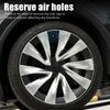 4 Copricerchi per Tesla Model Y Juniper Cerchi da 20 Pollici Copricerchio Sostituzione Performance Cerchi Helix 2.0 Copriruota Completo 2025