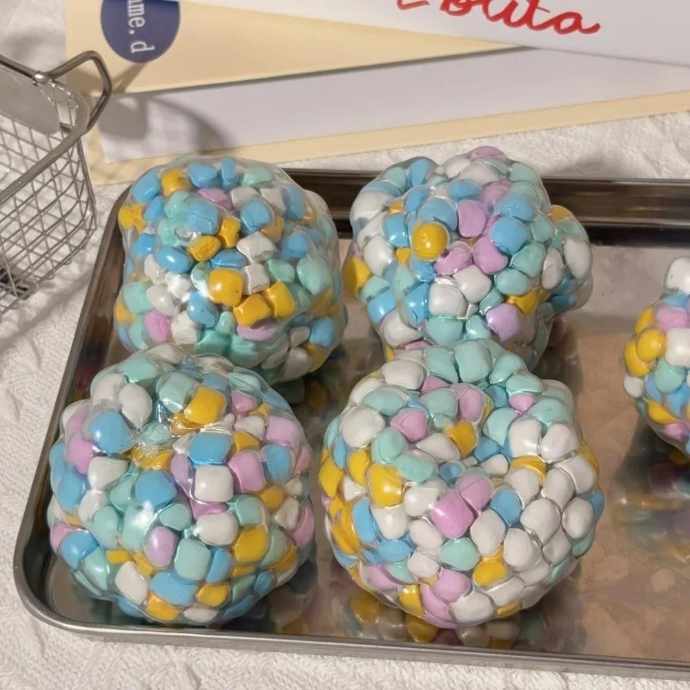 Focus Enhancement Dopamine Sensory Toys Slow-Rebound Handmade Balls Portable Squishy Stress Ball