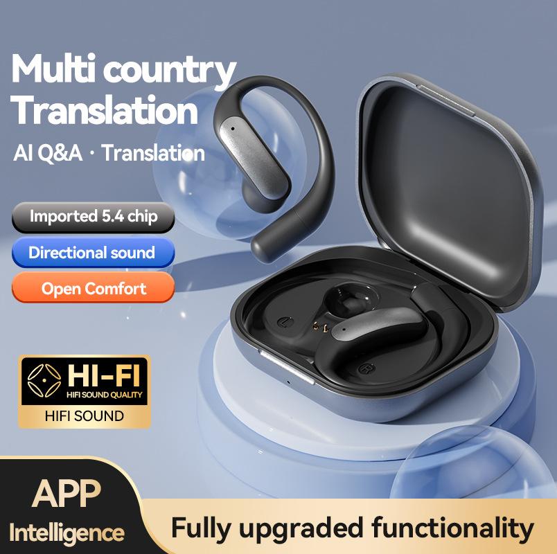 JYL Earbuds M122 Ear Clip AI Translation Long Battery