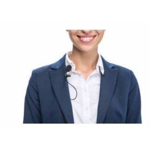 Nicama XLR Pin Microphone LVM1-XL Phantom Power Omnidirectional Clip-on Condenser Microphone for Canon, Sony, Panasonic, Zoom H4n, H5, H6 Camcorders,