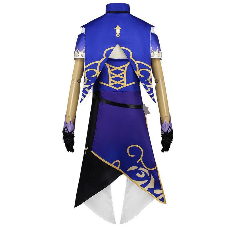 Rose Witch Lisa Cosplay Costume Game Set for Girls, Anime Stage Performance Outfit
