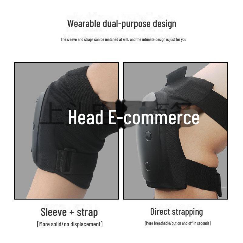 Adult Turtle Protective Gear: Knee & Elbow Pads for Skateboarding, Skiing, Cycling, and Roller Skating