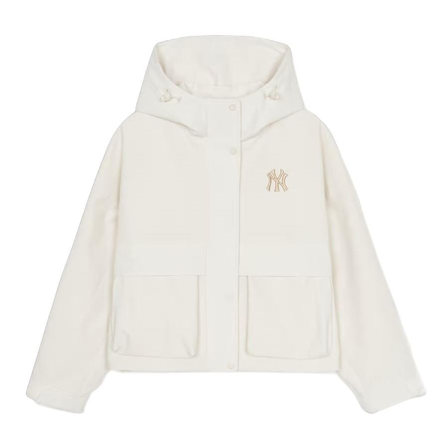 

New MLB New York Yankees Jackets & Coats Women s White 3FWJB0151-50CRM M