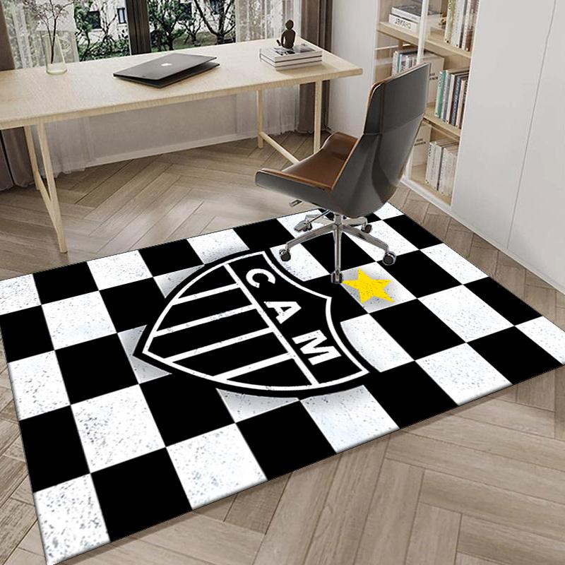 Love For Atlético Printed Area Rug for Office, Chair Rug, Decorative Carpet Floor Mat, Large Size Fan gifts Christmas gifts