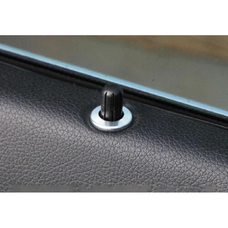 Cover Trim For BMW 3 4 Series GT 2013-2019 4PCS ABS Silver Door Lock Protection