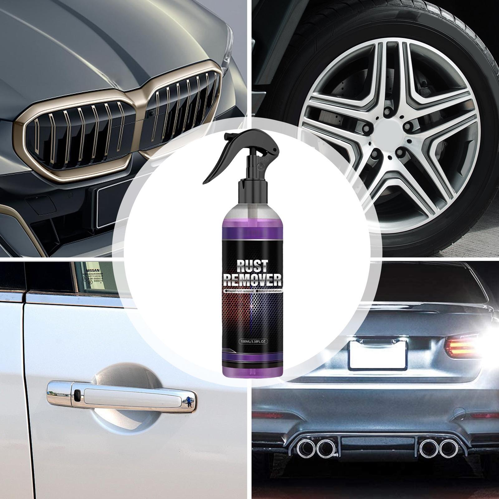

Rust Dissolver For Metal 100ml Removal Cleaning Spray Rust Removal Spray For Beginners Family Automotive Interior Truck SUVs 100ML