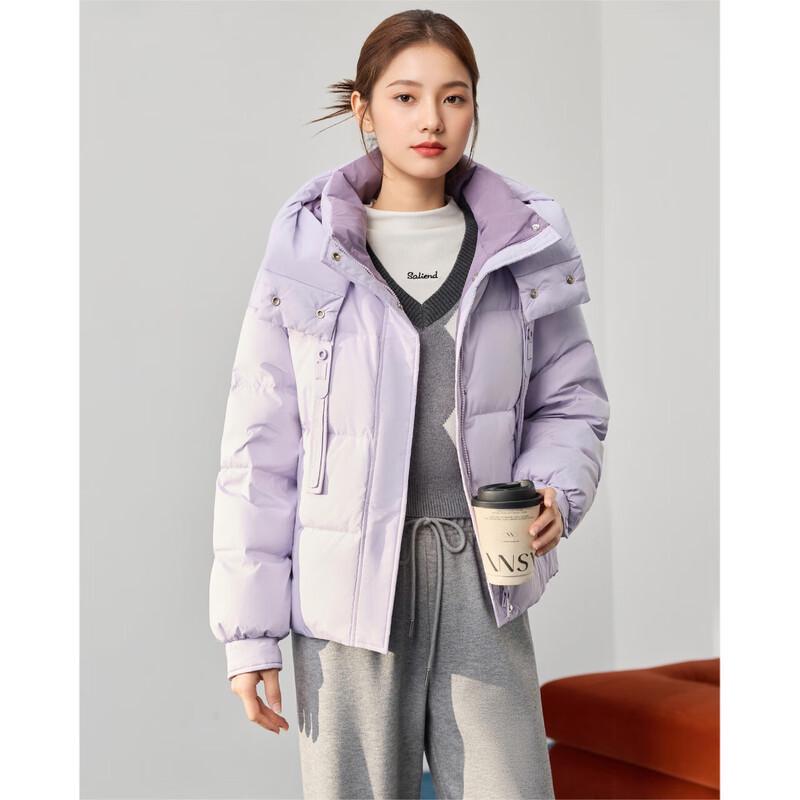 IEF Women's 2025 Winter High-Neck Down Puffer Jacket