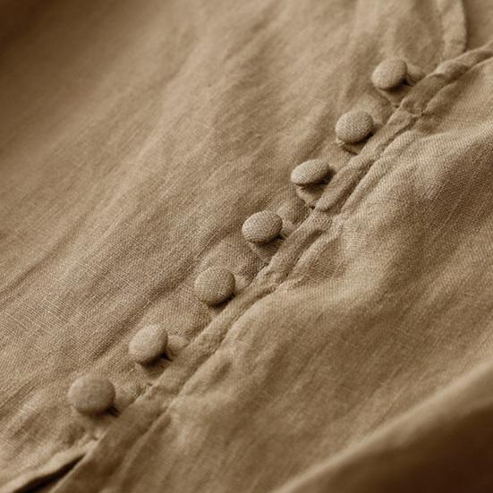 Cotton Linen Vest for Women Summer Sleeveless Cardigans Casual Buttons Short Jacket Waistcoat