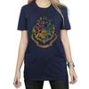 Harry Potter Womens/Ladies Hogwarts Houses Cotton Boyfriend T-Shirt