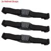 Bicycle Helmet Strap Mount Holder For GoPro Hero 13 12 11 10 9 8 Insta360 SJCAM SJ4000 AKASO DJI Osmo Action Camera Accessories