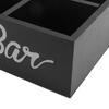 11,7x8x3,2 Zoll Größe Kaffee-Station-Organizer Holzmaterial Kaffeekapselhalter Küchenaufbewahrung