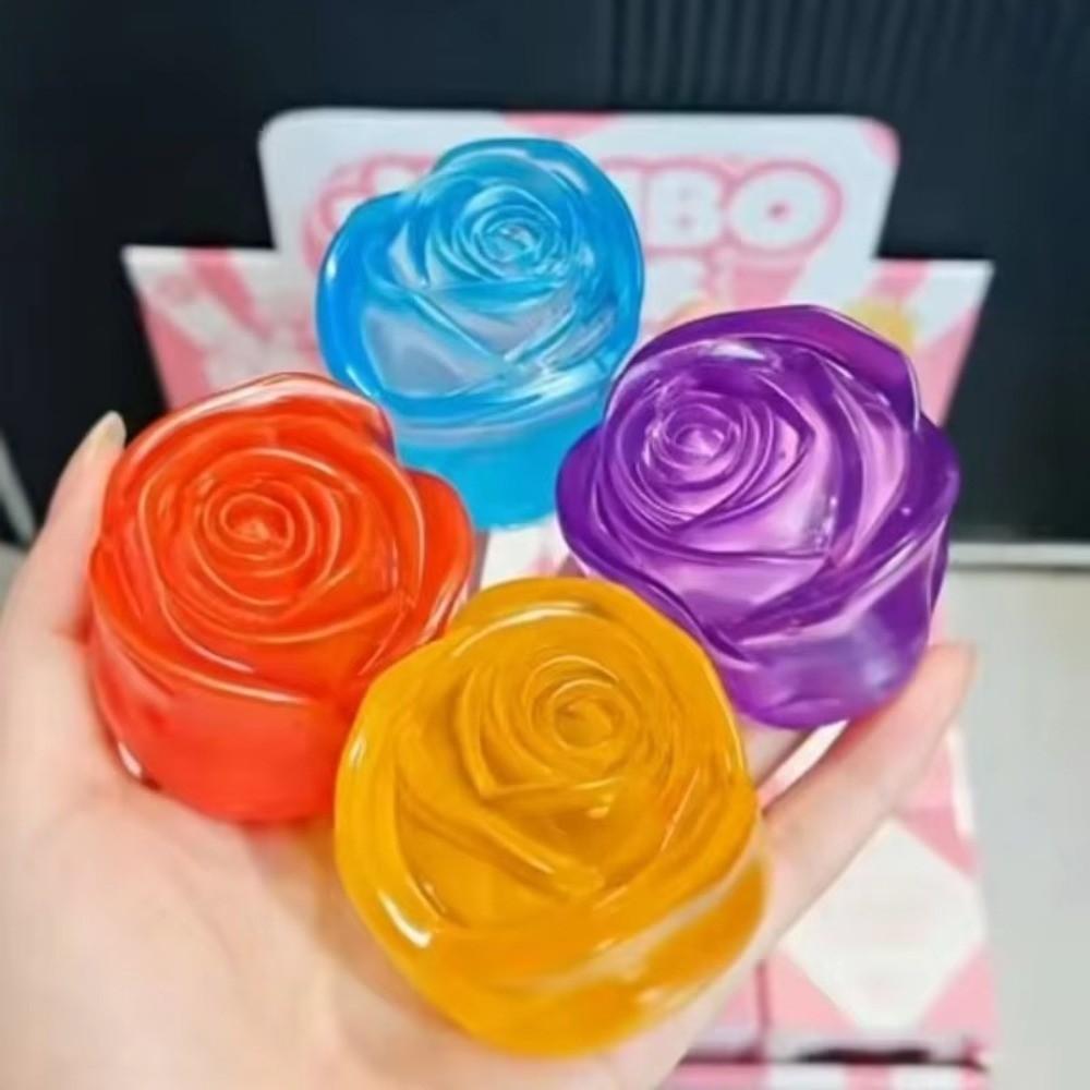 Crystal Texture Maltose Pinch Toy Moldable Deformable Squeeze Toy Soft Stress Relief Toy Kids