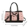Stylish Bow Shoulder Bag Leisure Women's Handbags Ins Style Bowknot Bucket Bag  Outfits