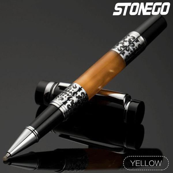 STONEGO Luxurious Metal Gel Pen Ballpoint Pen Advertising Gift Signature Pen