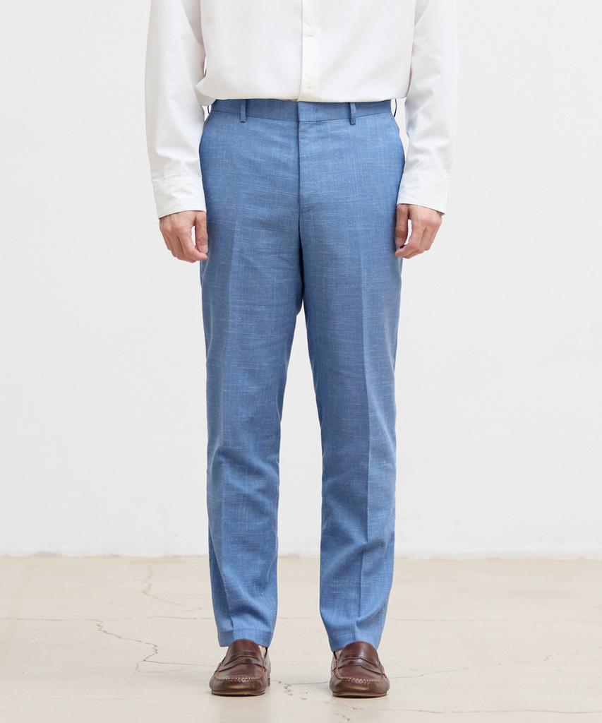 STCO Italy Marlane Linen Blend Suit Pants_Blue (Classic Fit)_Sslvb94Csl