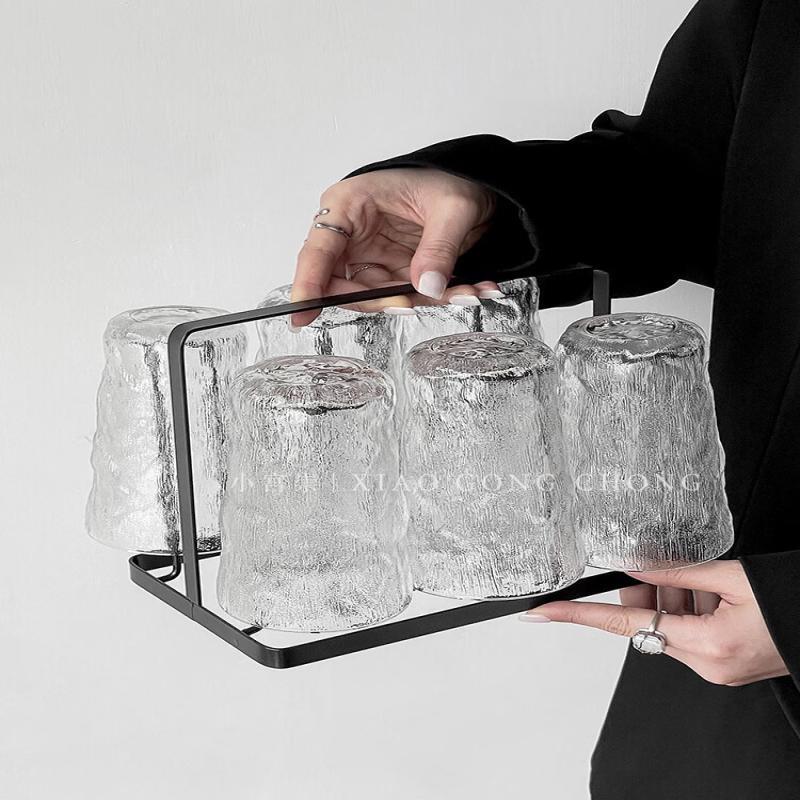 UOZO Glacier Irregular Glass Cup
