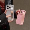 Luxury Glitter Anti-Fall iPhone 17 Pro Max Case with Wrist Strap and Full Coverage Compatible with iPhone 16