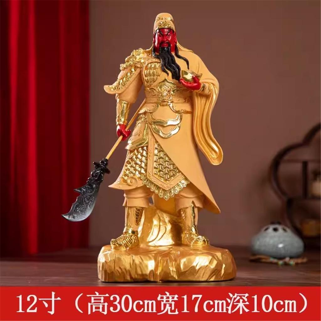 Figurka Bóstwa Buddyjskiego do Wystroju Domu, Bóg Bogactwa, Statua Guan Yu, Dominujący Ornament Buddy, Buddyzm