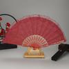 Lace Design Folding Fan Floral Pattern Handheld Fan Vintage Lace Hand Fan  Party