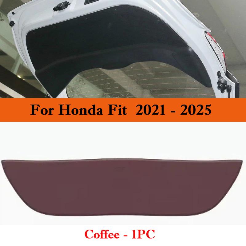 For Honda Fit 2014-2026 Car Trunk Door Anti Kick Pad Tailgate Anti-Scratch Protective Sticker Cargo Liner Interior Accessories