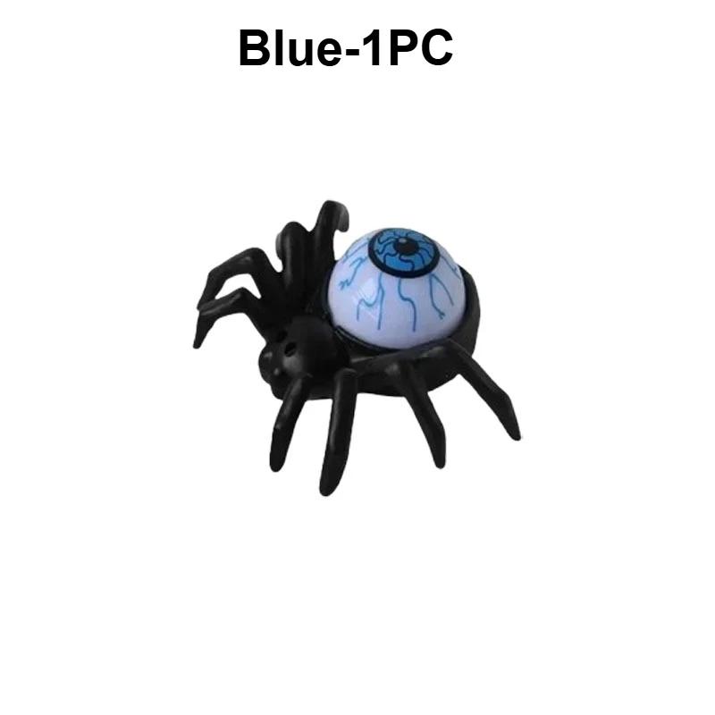 1-5PCS Halloween LED Eyeball Candle Lamp with Spider Design Glowing Pumpkin Light for Party Atmosphere Decoration Prop Spooky