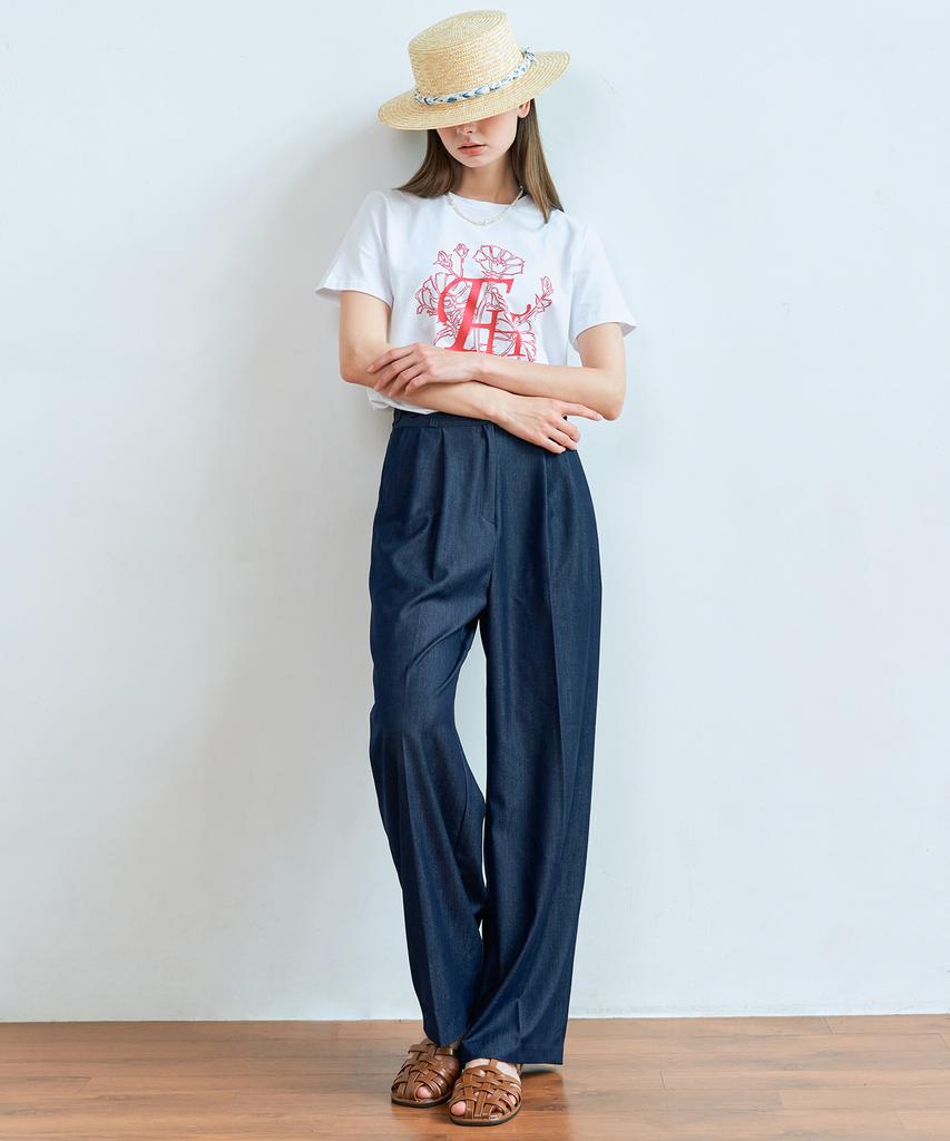 THEFRHT Flower Logo T-Shirt (White)