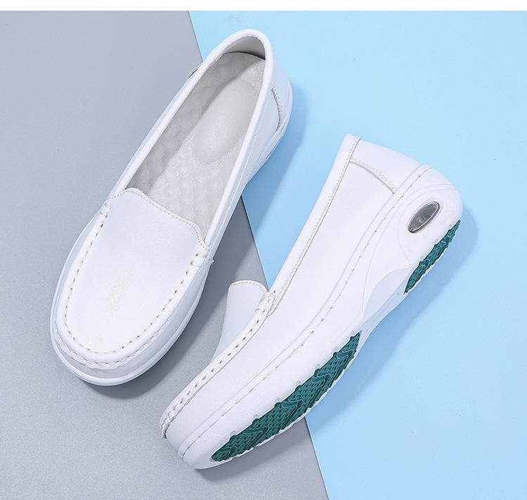 Nurse Shoes Women's Soft Soled Flat Winter Single Shoes Breathable 2025