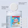 Jue Fish Rohrreinigung Brausetabletten Spüle Toilette Verstopfung lösen und ölige Rückstände auflösen, schnell desodorieren und erfrischen 10 Stück