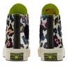 Converse Anni '70 Chuck Taylor All Star Stampa Leopardo Tendenza Scarpe Alte Espadrillas Donna Colore Bianco e Nero