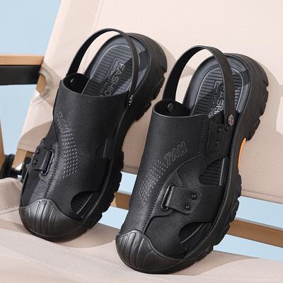 Sandals Men's 2025 New Summer Wear Casual Wear Bag Head Sandals Men's Outdoor Sports Beach Wading Shoes