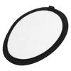 Disc Light Reflector 11.8in Round Silver White Collapsible Double Sided Photo Reflector for Photography